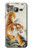 S2751 Chinese Tiger Brush Painting Hülle Schutzhülle Taschen für Samsung Galaxy J3 (2016)