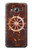 S2766 Ship Wheel Rusty Texture Hülle Schutzhülle Taschen für Samsung Galaxy J3 (2016)