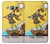 S2810 Tarot Card The Fool Hülle Schutzhülle Taschen für Samsung Galaxy J3 (2016)