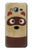 S2825 Cute Cartoon Raccoon Hülle Schutzhülle Taschen für Samsung Galaxy J3 (2016)