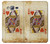 S2833 Poker Card Queen Hearts Hülle Schutzhülle Taschen für Samsung Galaxy J3 (2016)