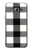 S2842 Black and White Buffalo Check Pattern Hülle Schutzhülle Taschen für Samsung Galaxy J3 (2016)