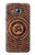 S2874 Om Symbol Tattoo Hülle Schutzhülle Taschen für Samsung Galaxy J3 (2016)