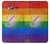 S2899 Rainbow LGBT Gay Pride Flag Hülle Schutzhülle Taschen für Samsung Galaxy J3 (2016)