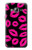 S2933 Pink Lips Kisses on Black Hülle Schutzhülle Taschen für Samsung Galaxy J3 (2016)
