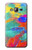 S2942 Brush Stroke Painting Hülle Schutzhülle Taschen für Samsung Galaxy J3 (2016)