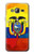 S3020 Ecuador Flag Hülle Schutzhülle Taschen für Samsung Galaxy J3 (2016)