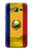 S3021 Romania Flag Hülle Schutzhülle Taschen für Samsung Galaxy J3 (2016)
