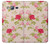 S3037 Pretty Rose Cottage Flora Hülle Schutzhülle Taschen für Samsung Galaxy J3 (2016)