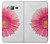 S3044 Vintage Pink Gerbera Daisy Hülle Schutzhülle Taschen für Samsung Galaxy J3 (2016)