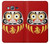 S3045 Japan Good Luck Daruma Doll Hülle Schutzhülle Taschen für Samsung Galaxy J3 (2016)