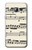 S3082 Music Sheet Hülle Schutzhülle Taschen für Samsung Galaxy J3 (2016)
