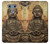 S0344 Buddha Rock Carving Hülle Schutzhülle Taschen für LG G6