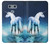 S1130 Unicorn Horse Hülle Schutzhülle Taschen für LG G6