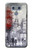 S1295 Eiffel Painting of Paris Hülle Schutzhülle Taschen für LG G6