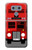 S2058 England British Double Decker Bus Hülle Schutzhülle Taschen für LG G6