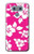S2246 Hawaiian Hibiscus Pink Pattern Hülle Schutzhülle Taschen für LG G6