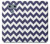 S2345 Navy Blue Shavron Zig Zag Pattern Hülle Schutzhülle Taschen für LG G6