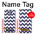 S2345 Navy Blue Shavron Zig Zag Pattern Hülle Schutzhülle Taschen für LG G6