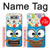 S2521 Cute Nerd Owl Cartoon Hülle Schutzhülle Taschen für LG G6