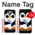 S2631 Cute Baby Penguin Hülle Schutzhülle Taschen für LG G6