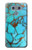 S2685 Aqua Turquoise Gemstone Graphic Printed Hülle Schutzhülle Taschen für LG G6
