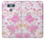 S3036 Pink Sweet Flower Flora Hülle Schutzhülle Taschen für LG G6