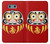 S3045 Japan Good Luck Daruma Doll Hülle Schutzhülle Taschen für LG G6