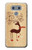 S3081 Wooden Raindeer Graphic Printed Hülle Schutzhülle Taschen für LG G6