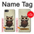 S0360 Coffee Owl Hülle Schutzhülle Taschen für iPhone 7, iPhone 8, iPhone SE (2020) (2022)