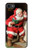 S1417 Santa Claus Merry Xmas Hülle Schutzhülle Taschen für iPhone 7, iPhone 8