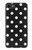 S2299 Black Polka Dots Hülle Schutzhülle Taschen für iPhone 7, iPhone 8
