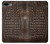 S2850 Brown Skin Alligator Graphic Printed Hülle Schutzhülle Taschen für iPhone 7 Plus, iPhone 8 Plus