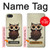 S0360 Coffee Owl Hülle Schutzhülle Taschen für iPhone 5 5S SE