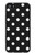S2299 Black Polka Dots Hülle Schutzhülle Taschen für iPhone 5 5S SE