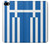 S3102 Flag of Greece Hülle Schutzhülle Taschen für iPhone 5 5S SE