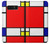 S0157 Composition Red Blue Yellow Hülle Schutzhülle Taschen für Note 8 Samsung Galaxy Note8