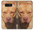 S2903 American Pitbull Dog Hülle Schutzhülle Taschen für Note 8 Samsung Galaxy Note8