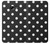 S2299 Black Polka Dots Hülle Schutzhülle Taschen für Samsung Galaxy A5 (2017)