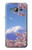 S1060 Mount Fuji Sakura Cherry Blossom Hülle Schutzhülle Taschen für Samsung Galaxy J3 (2016)