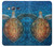 S1249 Blue Sea Turtle Hülle Schutzhülle Taschen für Samsung Galaxy J3 (2016)