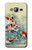S1654 Koi Carp Fish Art Painting Hülle Schutzhülle Taschen für Samsung Galaxy J3 (2016)