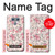 S3095 Vintage Rose Pattern Hülle Schutzhülle Taschen für LG G6