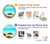 S1679 Starfish Sea Beach Hülle Schutzhülle Taschen für iPhone 7 Plus, iPhone 8 Plus