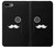 S1946 Sir Mustache Minimalism Hülle Schutzhülle Taschen für iPhone 7 Plus, iPhone 8 Plus