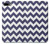 S2345 Navy Blue Shavron Zig Zag Pattern Hülle Schutzhülle Taschen für iPhone 7 Plus, iPhone 8 Plus