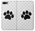 S2355 Paw Foot Print Hülle Schutzhülle Taschen für iPhone 7 Plus, iPhone 8 Plus