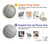 S2530 Volleyball Ball Hülle Schutzhülle Taschen für iPhone 7 Plus, iPhone 8 Plus