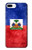 S3022 Haiti Flag Hülle Schutzhülle Taschen für iPhone 7 Plus, iPhone 8 Plus