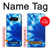 S1869 Tie Dye Blue Hülle Schutzhülle Taschen für Note 8 Samsung Galaxy Note8